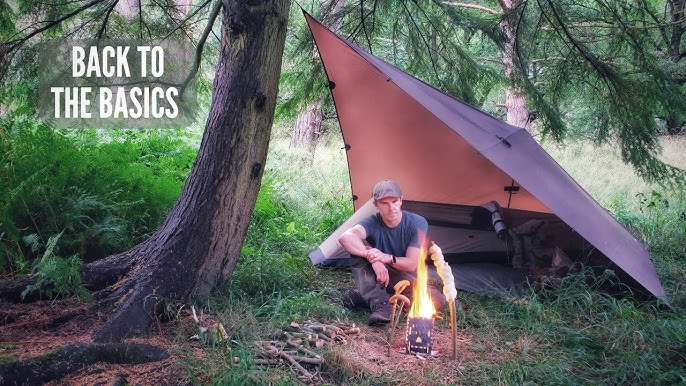 A Camping Tent Without a Rain Tarp