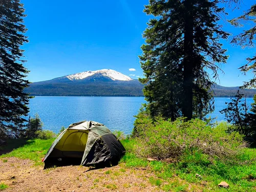 Can You Tent Camp at Diamond Lake