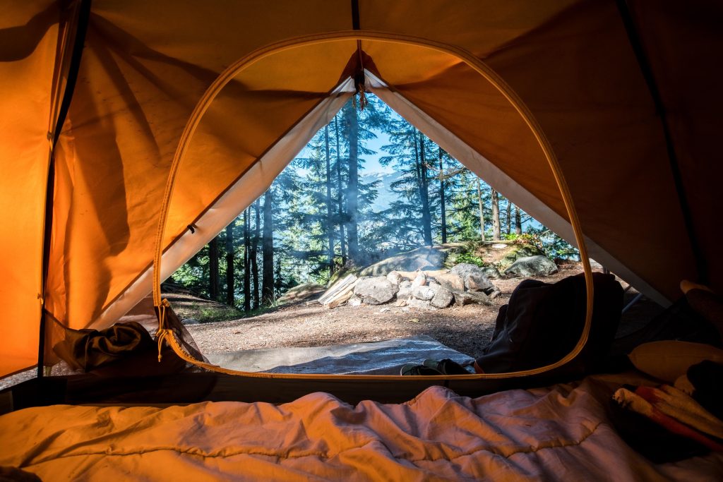 Do You Camp With Pad under Or Inside Tent
