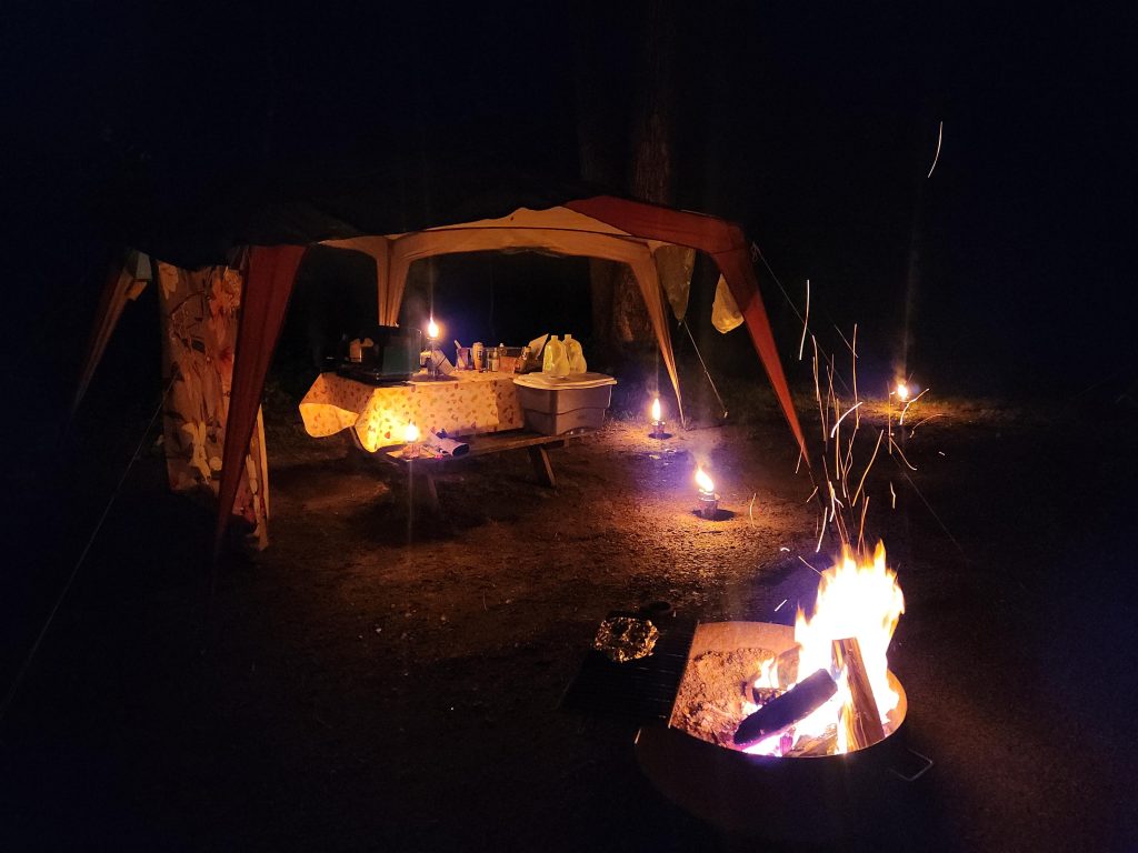 Do You Put Lights on Your Tent Car Camping