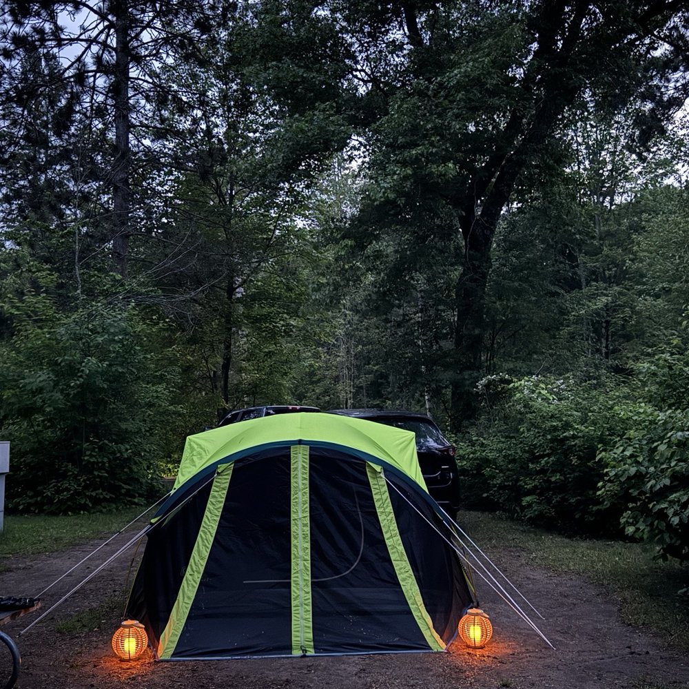 Does Lublin Wisconsin Village Park Allow Tent Camping