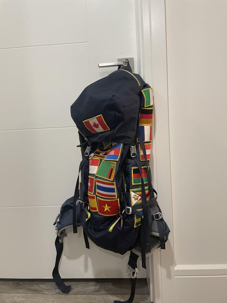 How to Put Patches on Hiking Backpack